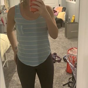 striped tank top